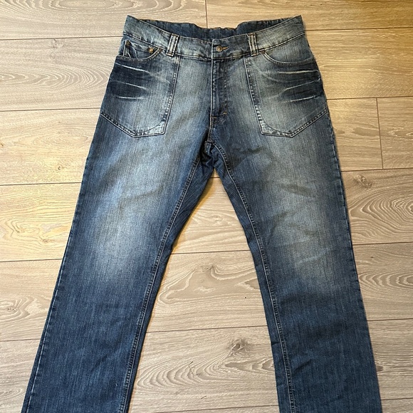Vintage Y2K Diesel Faded Exterior Pocket Bootcut Jeans - Picture 2 of 9